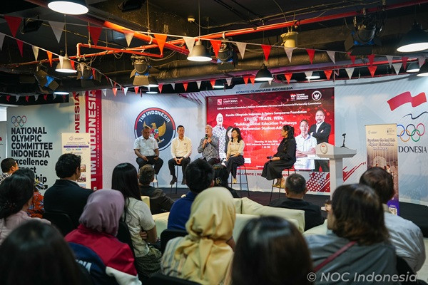 NOC Indonesia Gandeng PSF, Perkuat Masa Depan Student-Athlete Indonesia