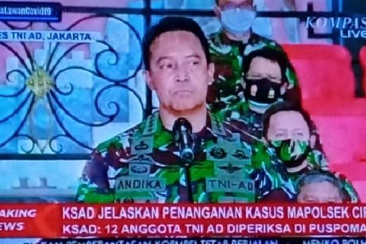 TNI Pastikan Pecat Prajurit Terlibat Insiden Mapolsek Ciracas