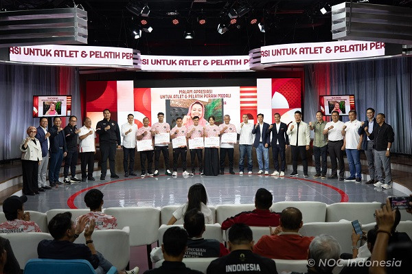 CdM Anindya Bakrie Bersama Pengusaha Berikan Apresiasi Untuk Atlet Dan Pelatih Olimpiade Paris 2024