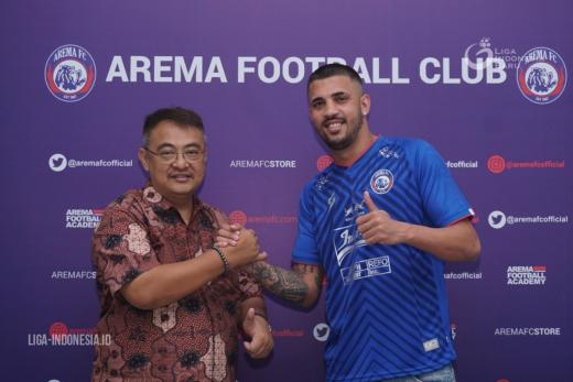 Caio Ruan Lino Jadikan Aremania Alasan Gabung Arema FC