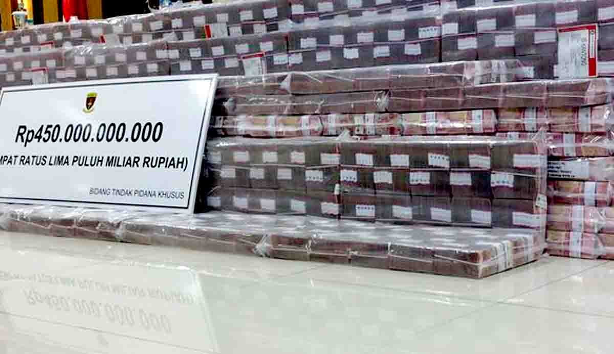 Kejagung Pamerkan Uang Rp 450 M Kasus Korupsi Duta Palma, Begini Penampakannya