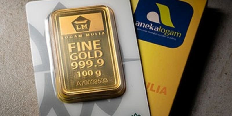 Nilai Buyback Emas Antam Naik Jadi Rp2.405.000, Selisih Harga Sisa Rp190 Ribu