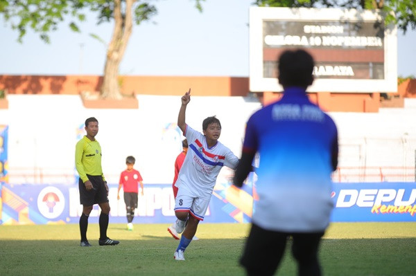 Pemain Terbaik dan Top Skor Piala Menpora U-12 Muhammad Rayyan Taqi Ingin Bisa Bela Timnas
