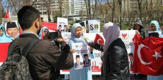 Emak- emak Milenial di Turki Deklarasi Dukung Prabowo Sandi