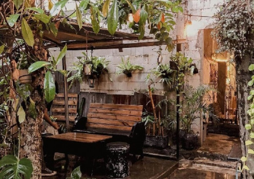 GoNews.co Suasana Warung Kopi Tepi Sunga