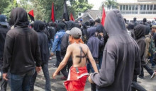 Polisi Terus Antisipasi Pergerakan Kelompok Anarcho Syndicalism