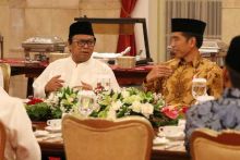 Jokowi Gelar Buka Bersama Pimpinan Lembaga Tinggi Negara di Istana Bogor