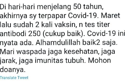 Dasco Tegaskan DPR Dukung Vaksin Nusantara, Fadli Zon Terpapar Covid-19 meski Sudah Divaksin