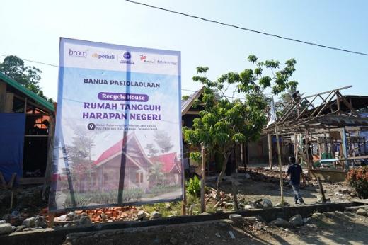 75 Rumah Tangguh Harapan Negeri di Mamuju Wujudkan Kolaborasi untuk Negeri
