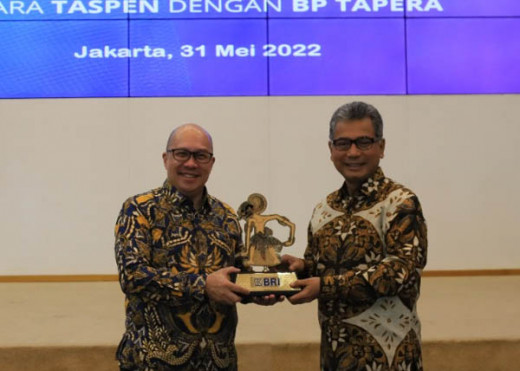 BRI dan Taspen Jalin Kerjasama Pembayaran Tabungan Pensiun