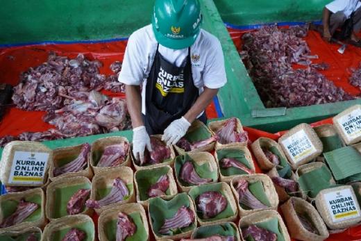 Lebih dari 50.000 KK jadi Target Penyaluran Daging Kurban Online BAZNAS