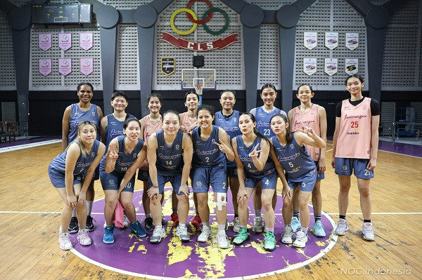 GoNews.co Timnas Basket Putri Indonesia.