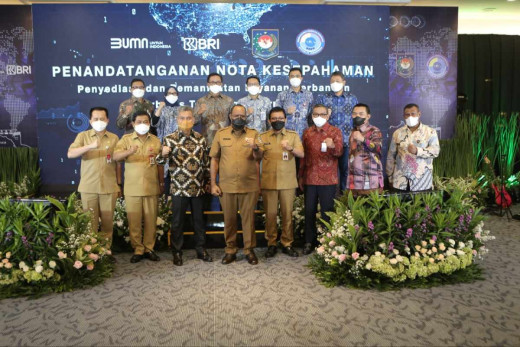 Kolaborasi dengan Kemendagri dan BNPP, BRI Dorong Financial Inclusion hingga Perbatasan Indonesia