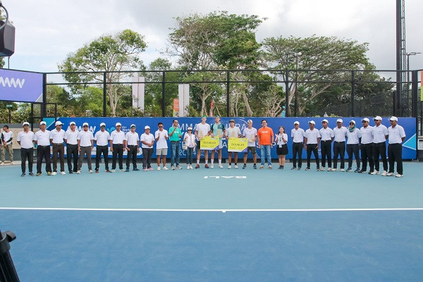 Tibo Colson/Thijmen loof Juara Ganda Putra Amman Mineral Mens World Tennis Championship 2024