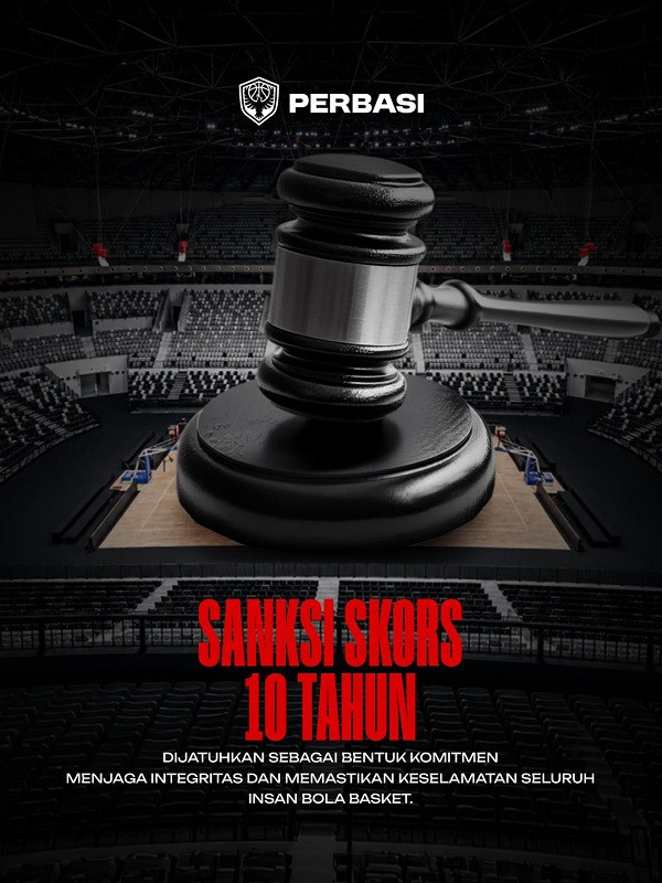 DPP Perbasi Skors 10 Tahun Pelatih Basket Pelaku Kekerasan di Jawa Tengah