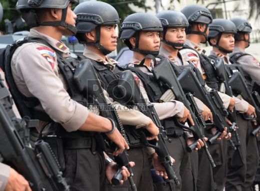 Polda Riau Kirim 200 Personil Brimob Bantu Pengamanan Jakarta 4 November