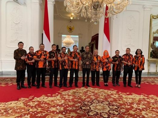 Bamsoet Bangga Presiden Jokowi dan Wapres Maruf Amin jadi Keluarga Besar Pemuda Pancasila